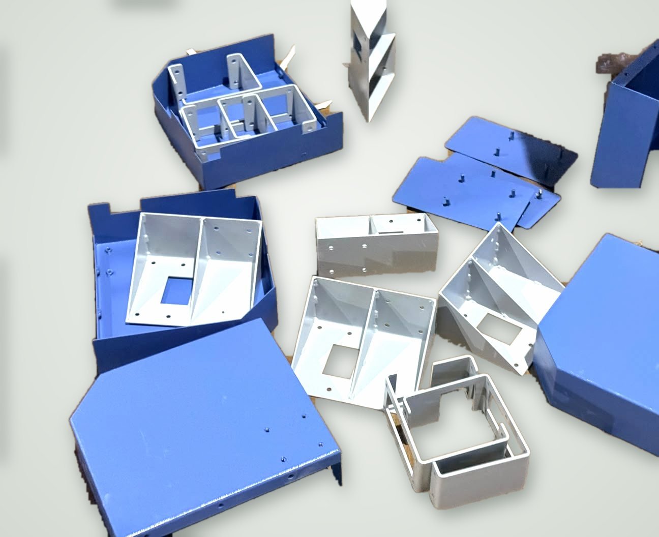 Sheet metal enclosures and brackets
